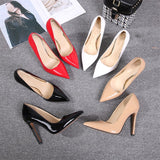 slim heels sexy versatile high heels