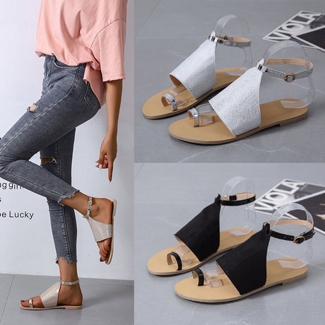 Mid Buckle Sandals