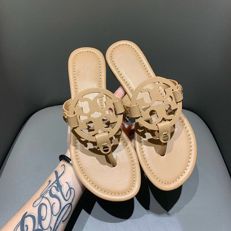 Flat Bottom Flip Flop Slippers