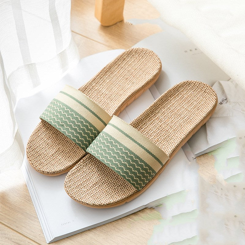 Summer Home Couple Slippers