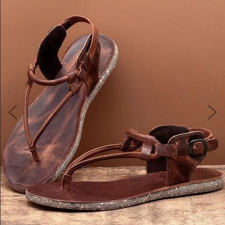 Roman Buckle Sandals