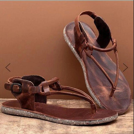 Roman Buckle Sandals