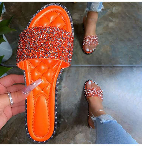 Rhinestone Bling Slipper