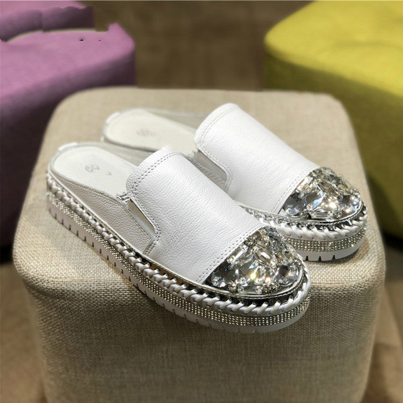 Rhinestone Mules