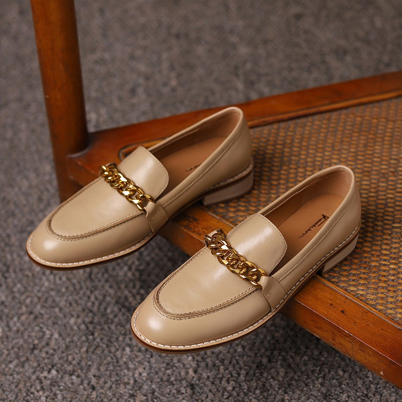 Thick Heels-Loafers