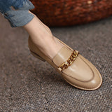 Thick Heels-Loafers