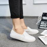 Casual One-Legged Leather Lazy Shoes