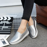 Casual One-Legged Leather Lazy Shoes