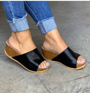 Wedge Sandals And Slippers Women Mules