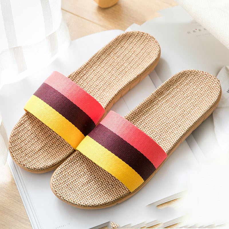 Summer Home Couple Slippers