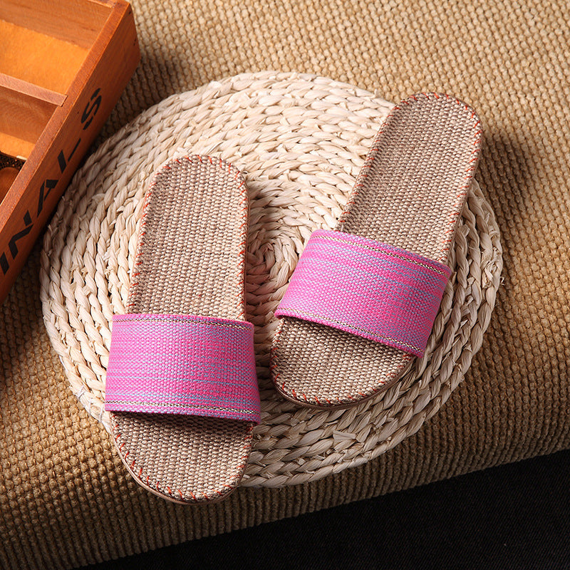 Summer Home Couple Slippers