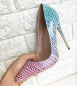 Colored Gradient High Heels