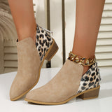 Leopard Boots