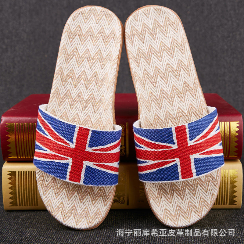 Summer Home Couple Slippers