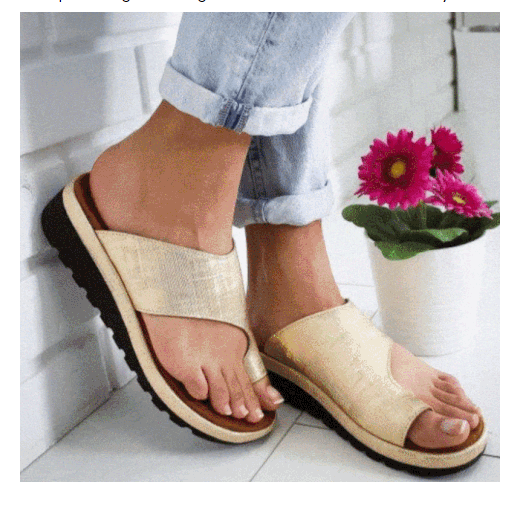 Women's Flip Flops Non-Slip Platform Beach Shoes