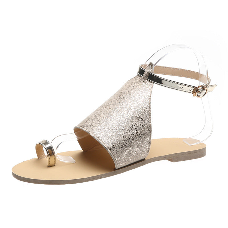 Mid Buckle Sandals