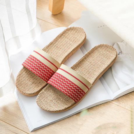 Summer Home Couple Slippers