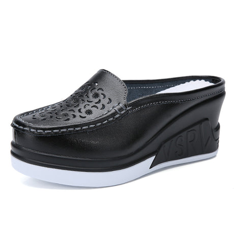 Women's Two-layer Leather Casual Shoes