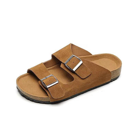 Retro Buckle- Slippers