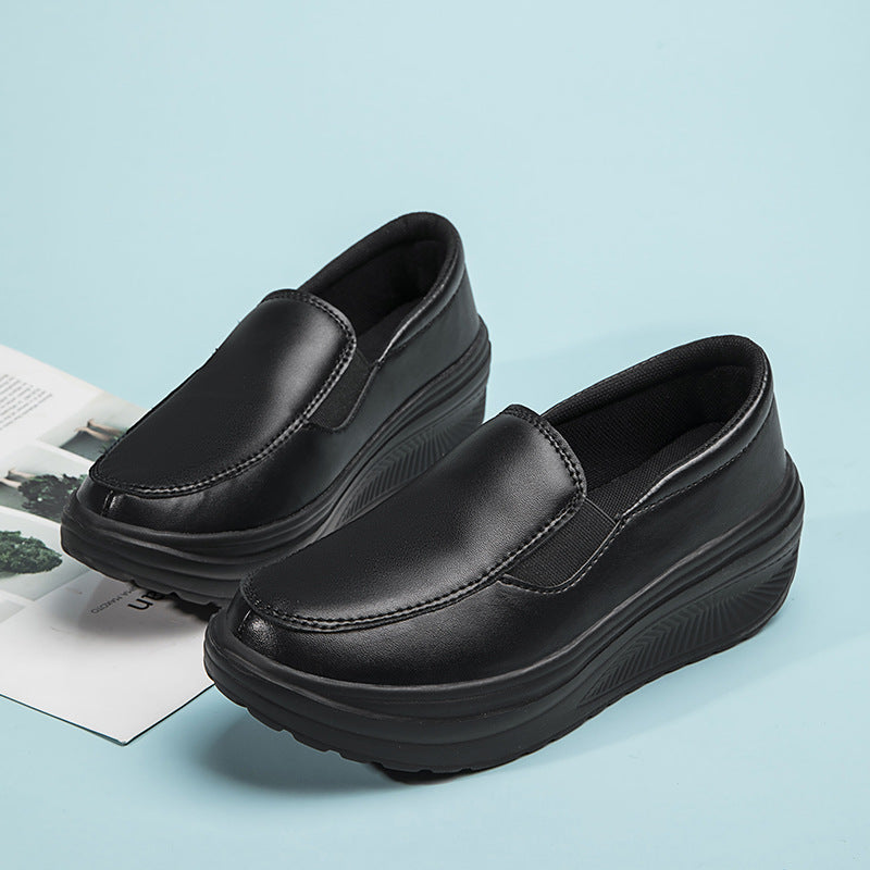 Waterproof Platform Shoes With Thick Soles