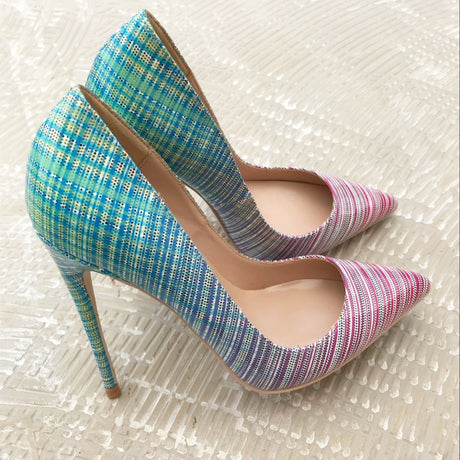 Colored Gradient High Heels