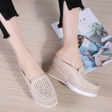 Women's Two-layer Leather Casual Shoes