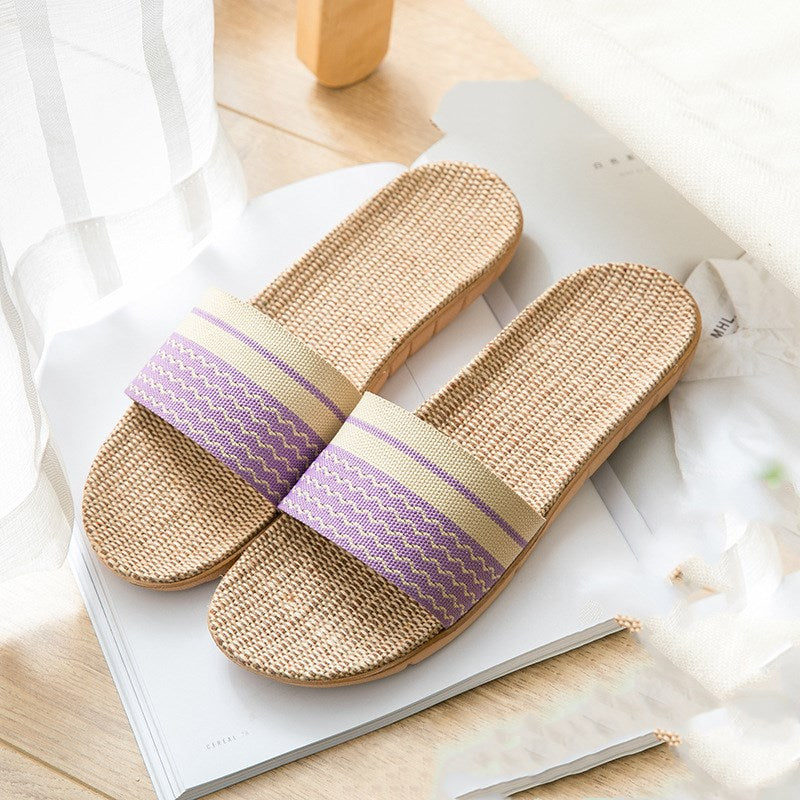 Summer Home Couple Slippers