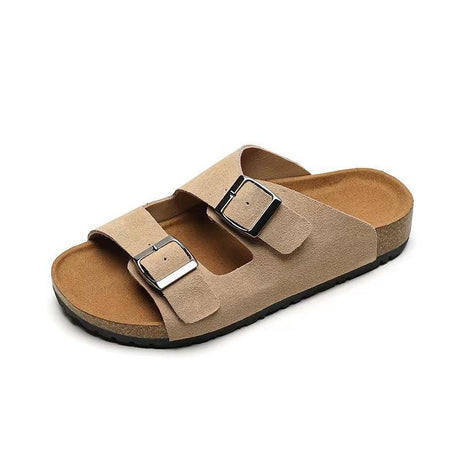 Retro Buckle- Slippers