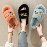 Fluffy House Slipper