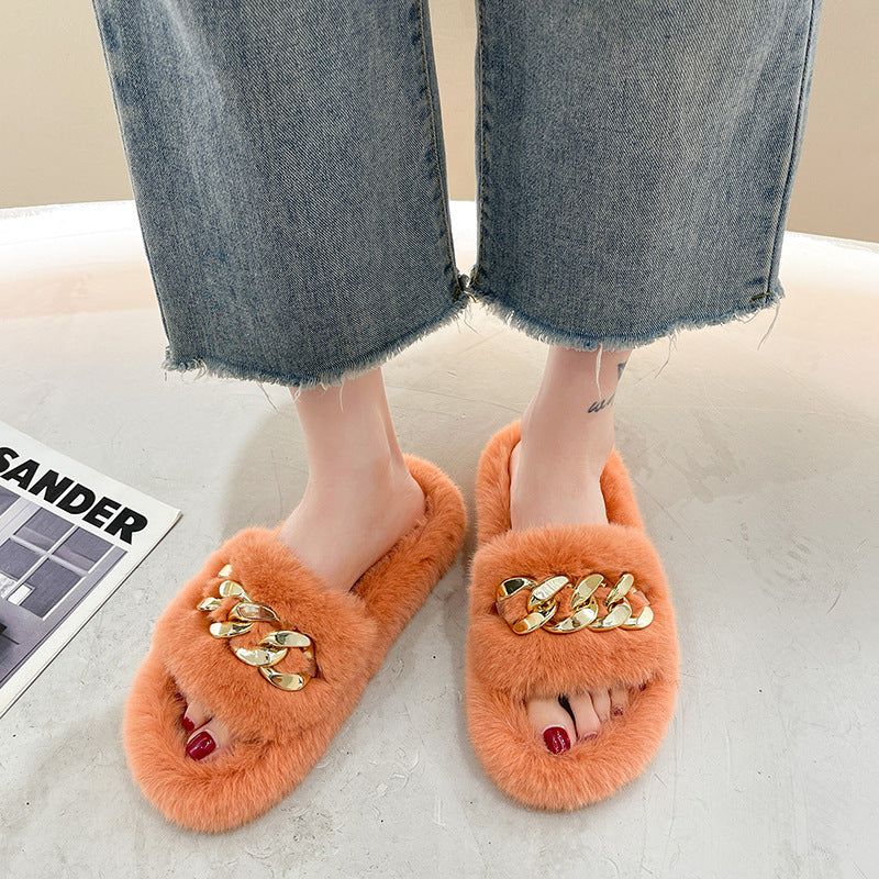 Fluffy House Slipper