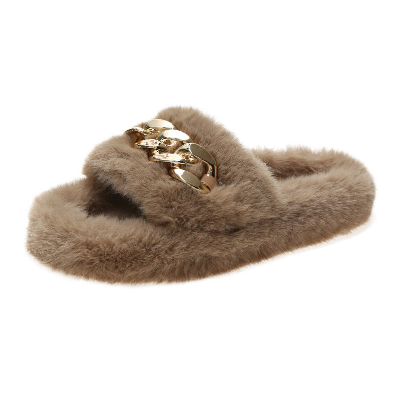 Fluffy House Slipper