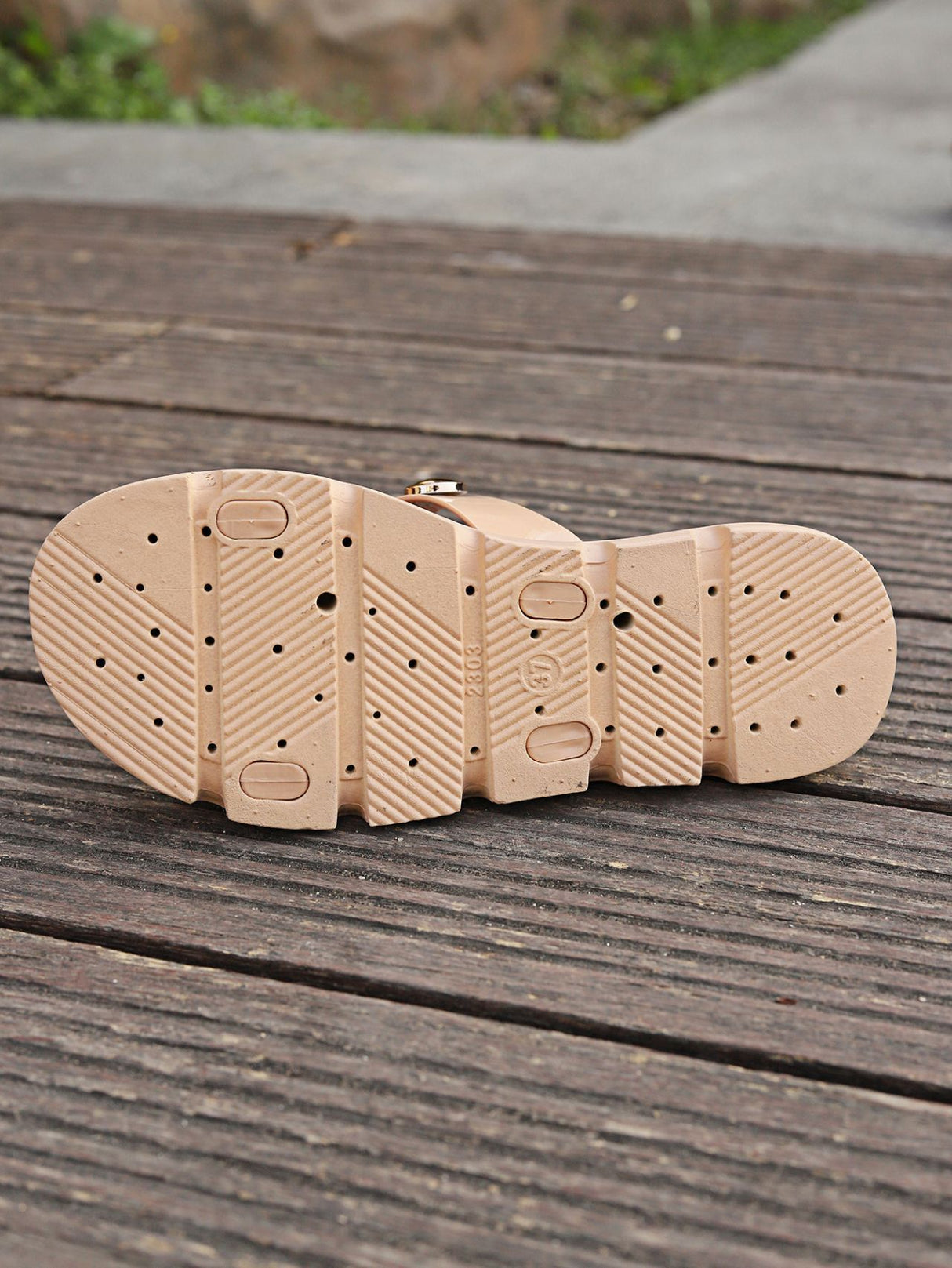 Casual New Rivet Platform Slippers