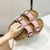 Retro Buckle- Slippers